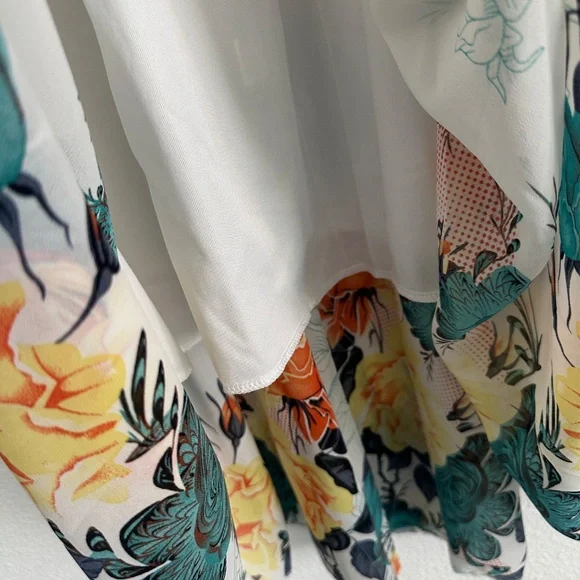 Afibii floral print maxi skirt Large - Picture 12 of 16